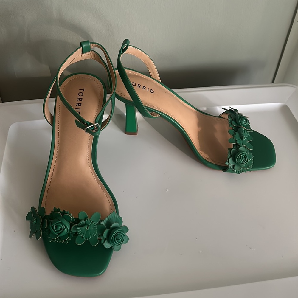 Torrid high heels sandals, size 11.5 WW